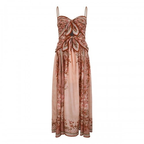 Zimmermann Aster scarf midi dress