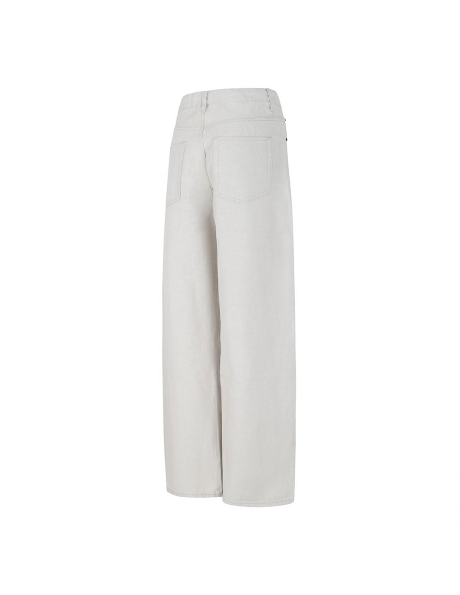 FRAME The Off Duty Drawstring Bow jeans, view 3