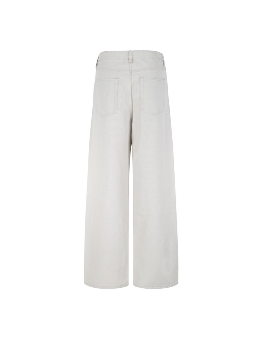 FRAME The Off Duty Drawstring Bow jeans, view 4
