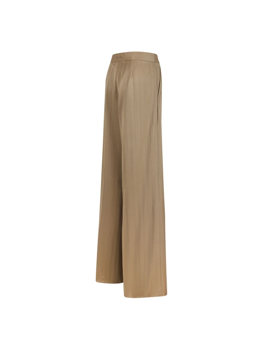 Max Mara Pinstripe jacquard jersey pants, view 3