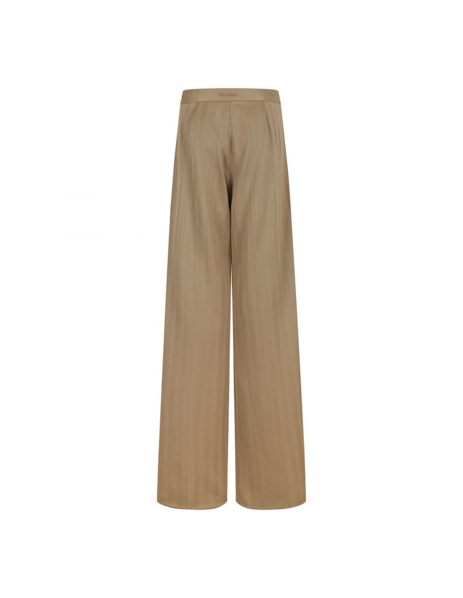 Max Mara Pinstripe jacquard jersey pants, view 4