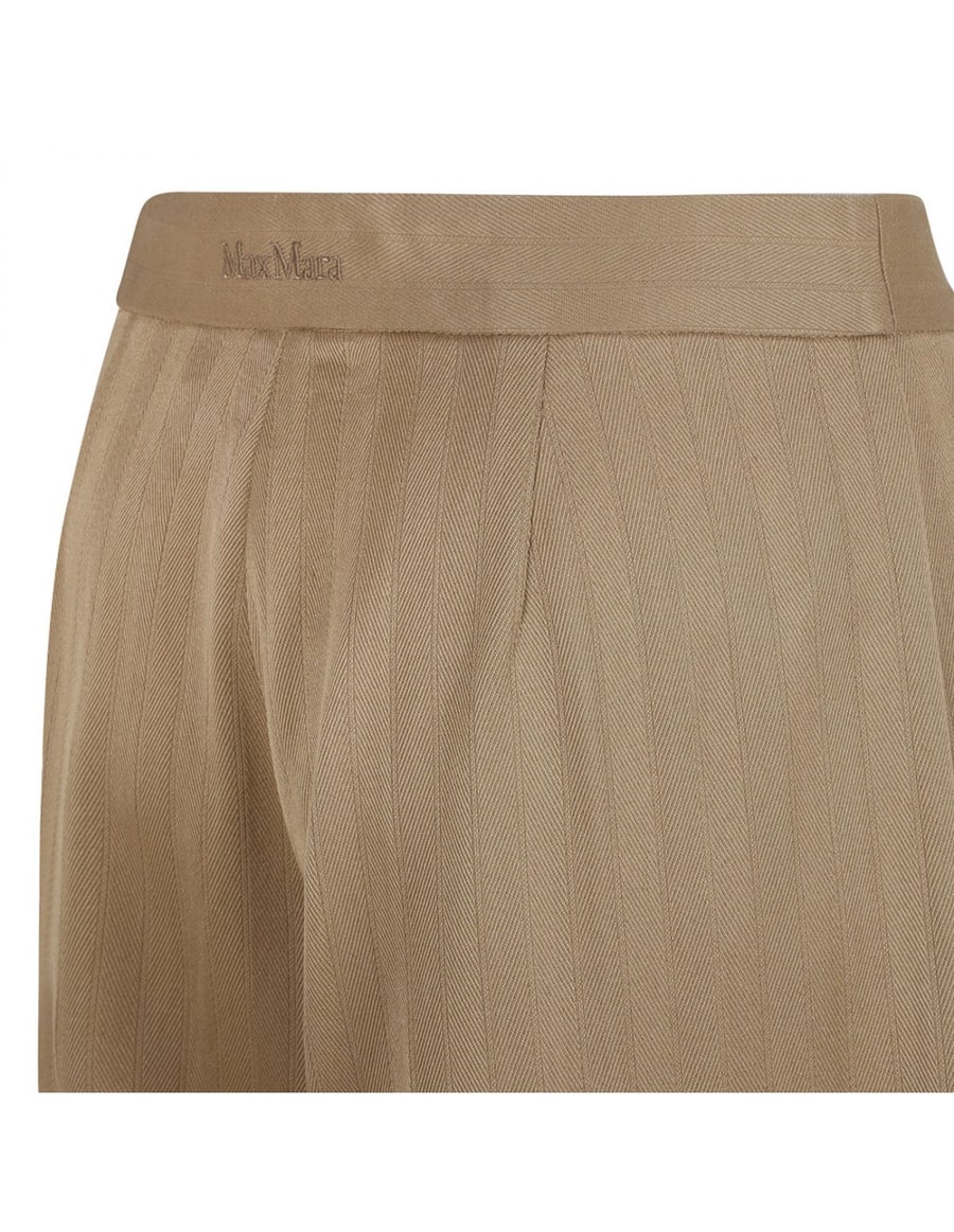 Max Mara Pinstripe jacquard jersey pants, view 5
