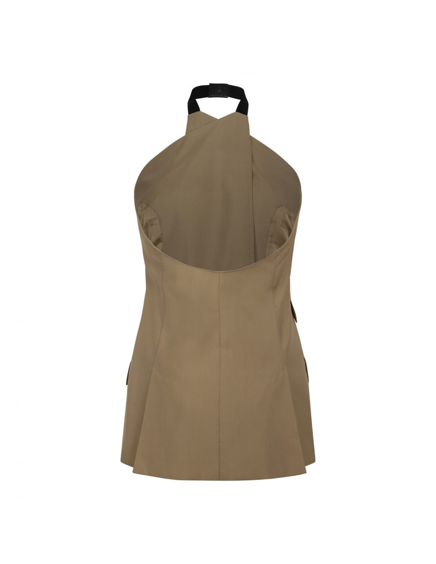 Max Mara Nuraghe sleeveless jacket, view 3