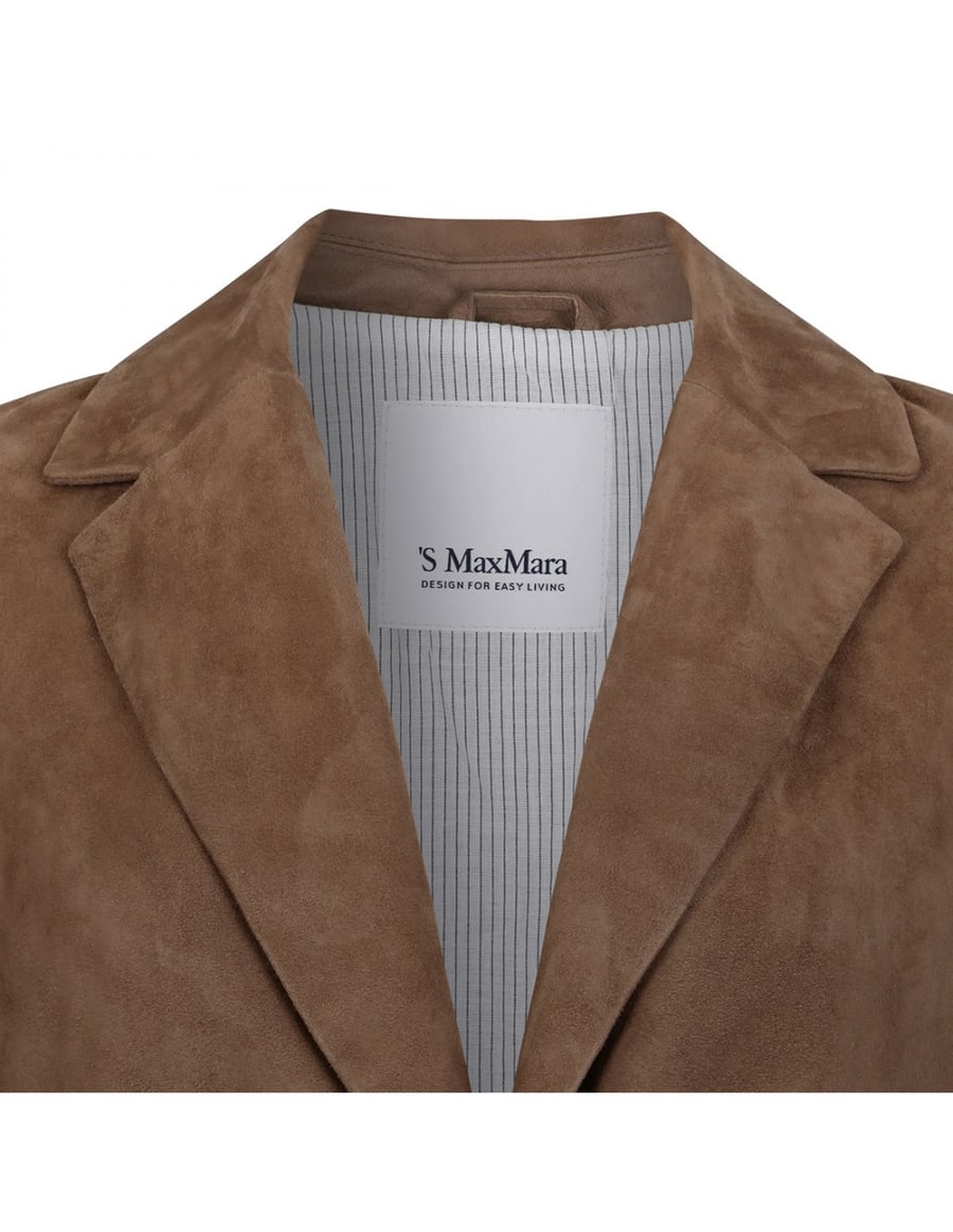 'S Max Mara Anfora suede jacket, view 3