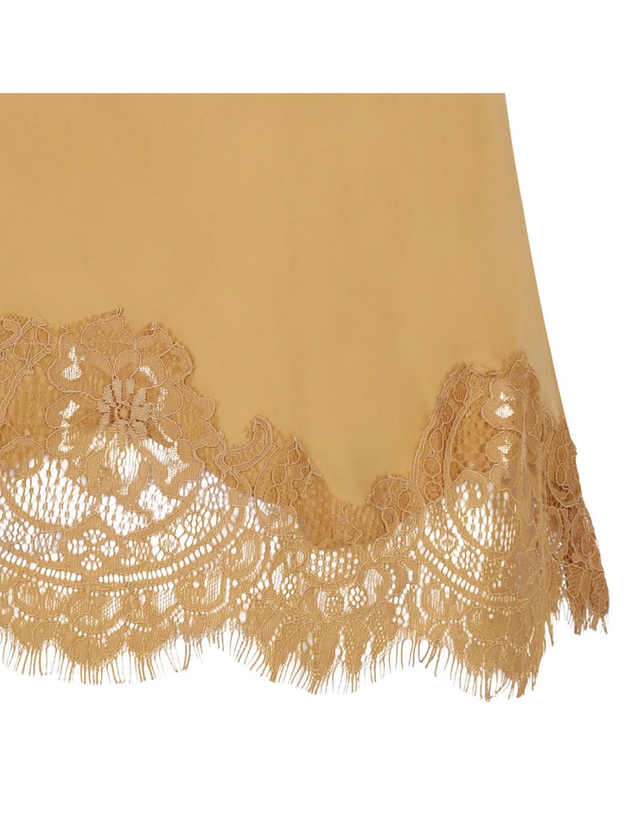 GOLD HAWK Megan silk camisole, view 5