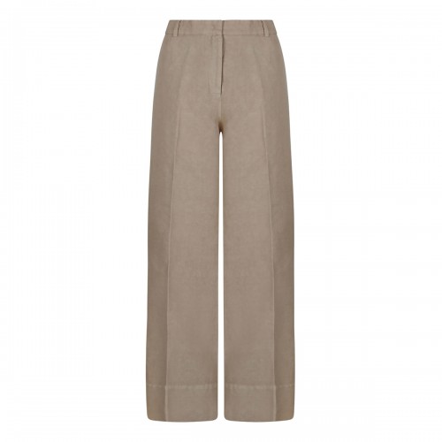 QUELLEDUE Melody linen-cotton pants