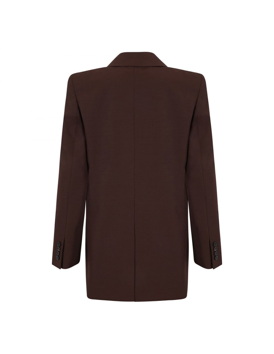 Saint Laurent Double-breasted wool blend jacket, view 3
