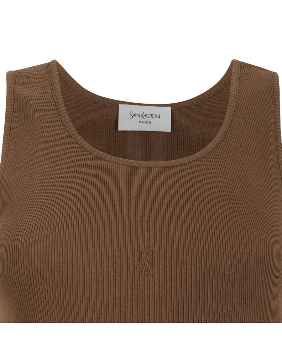 Saint Laurent Cassandre tank top, view 4