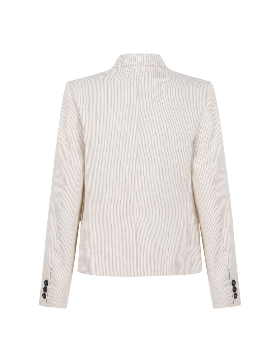 FRAME The Striped Smart blazer, view 3