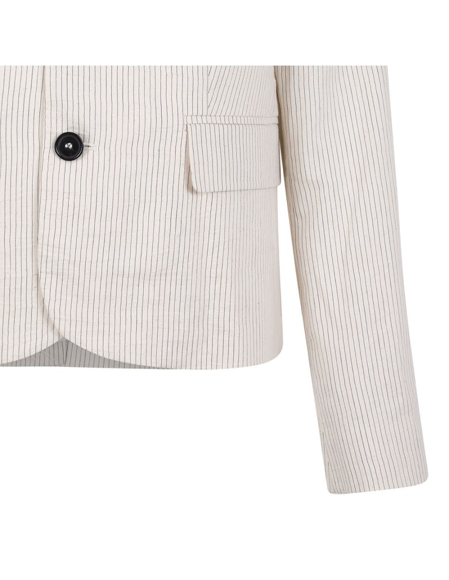 FRAME The Striped Smart blazer, view 5