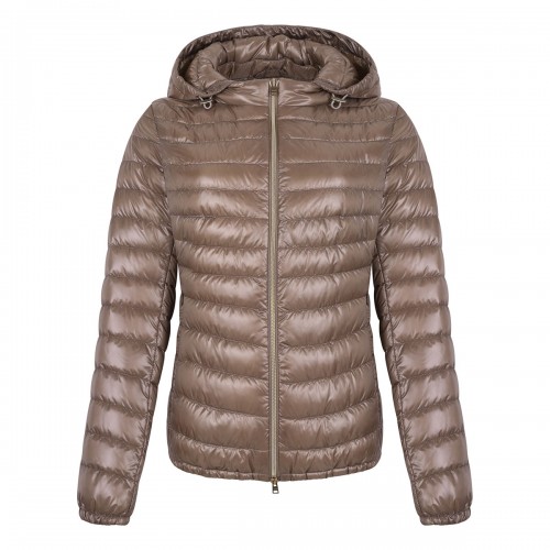Herno Light taupe ultra-light quilted jacket