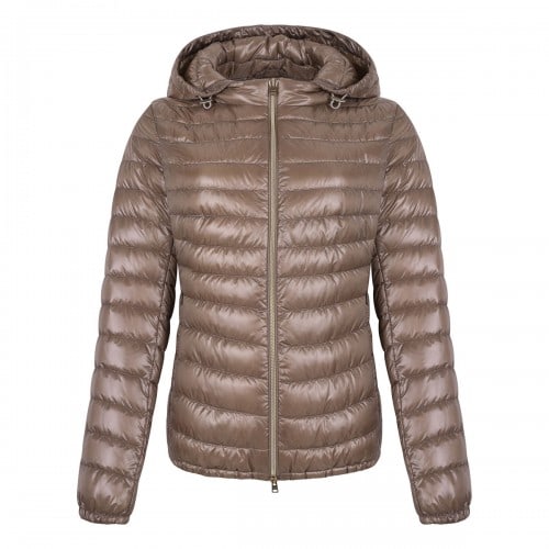 Herno Light taupe ultra-light quilted jacket