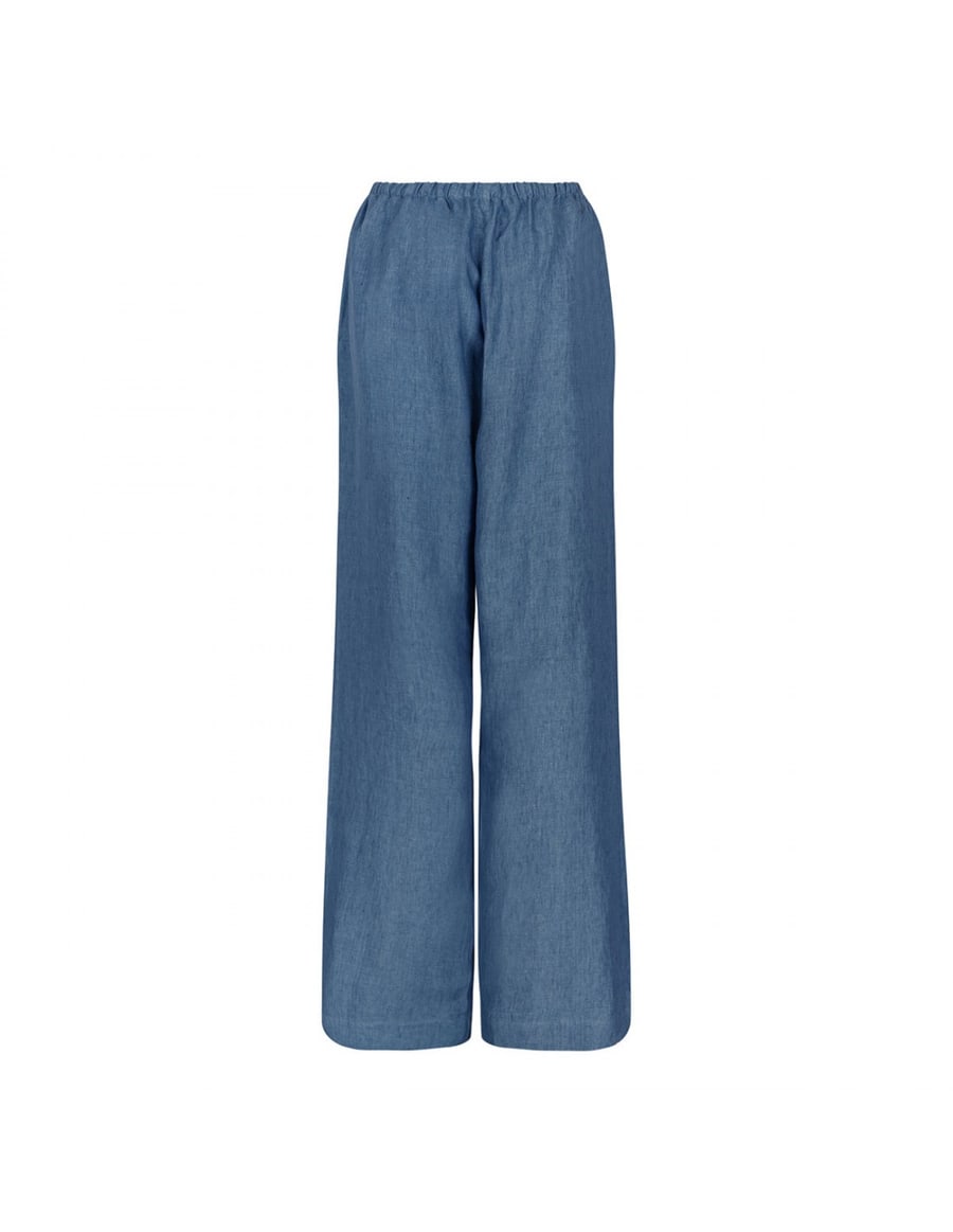 ROHE Relaxed linen pants, view 3