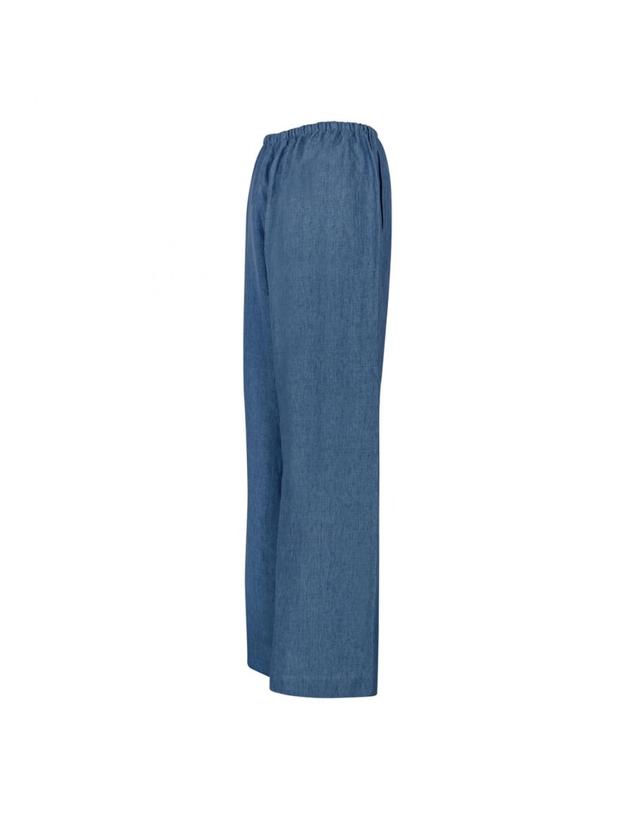 ROHE Relaxed linen pants, view 4
