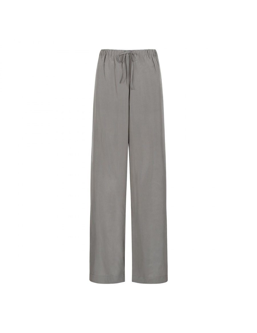 ROHE Relaxed fluid stripe pants, view 2