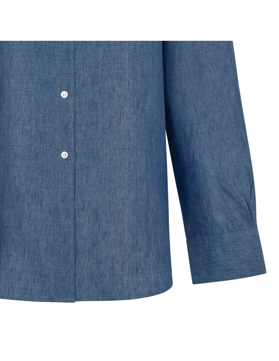 ROHE Classic chambray shirt, view 5