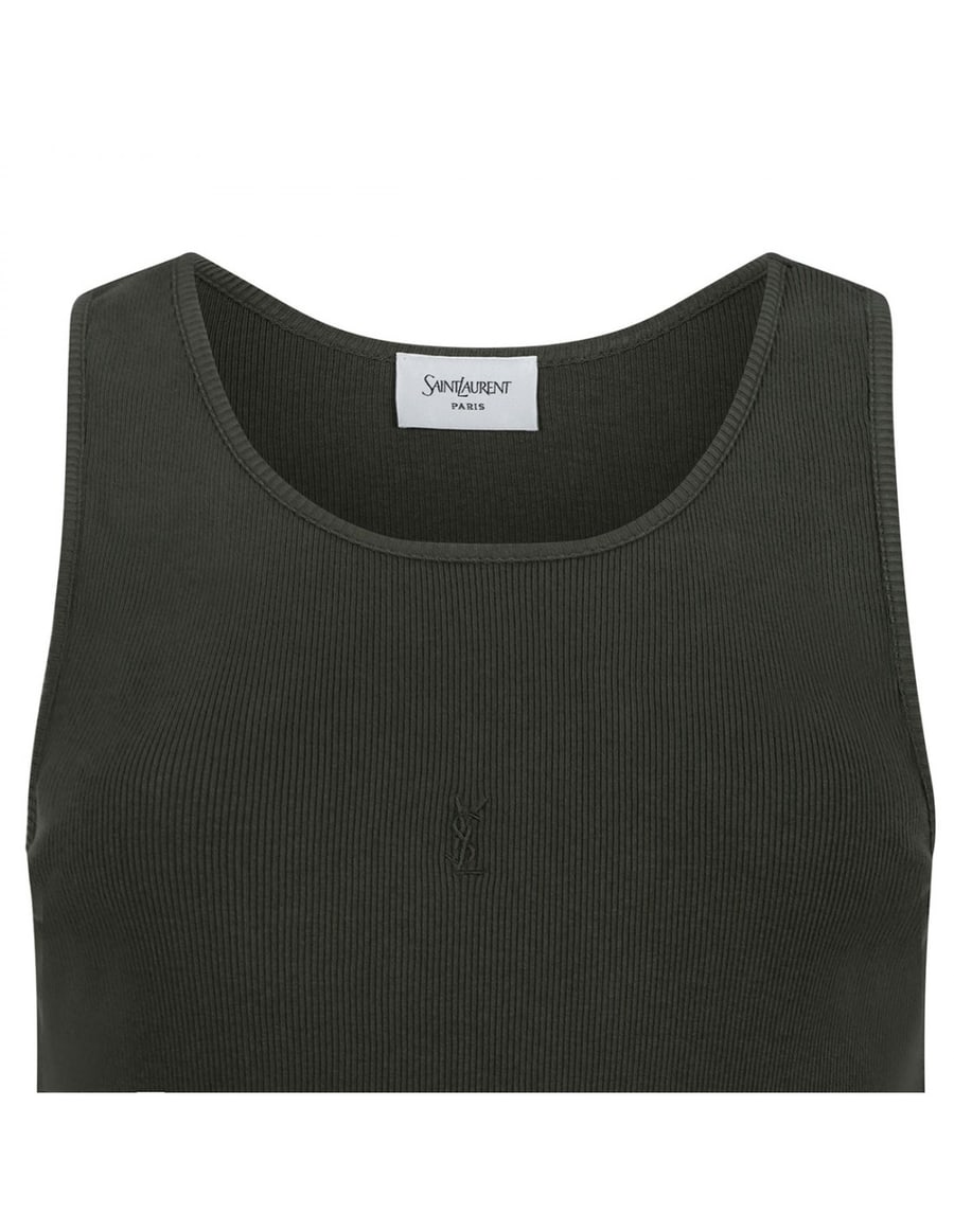 Saint Laurent Cassandre tank top, view 4