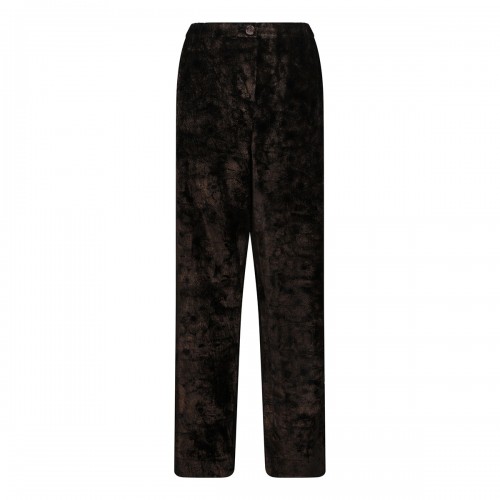F.R.S. Etere laminated velvet pants