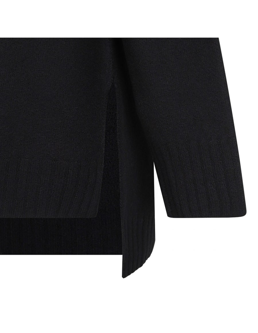 Jil Sander Black wool sweater, view 5