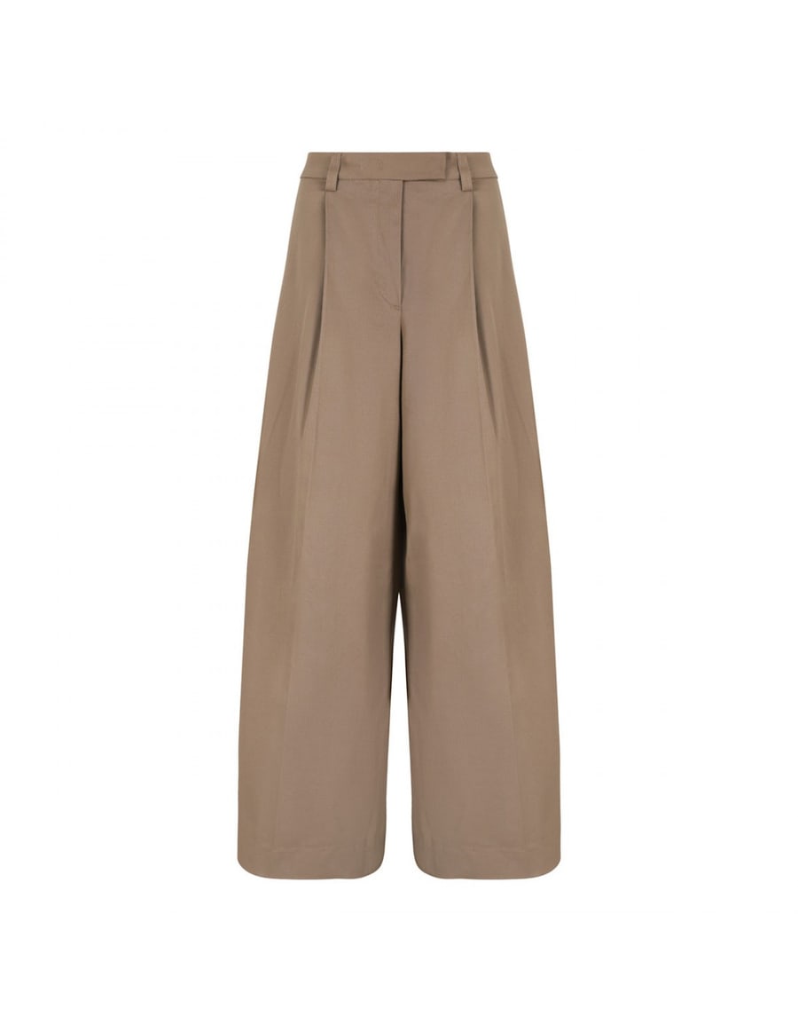 THE LATEST Deva gabardine pants, view 2