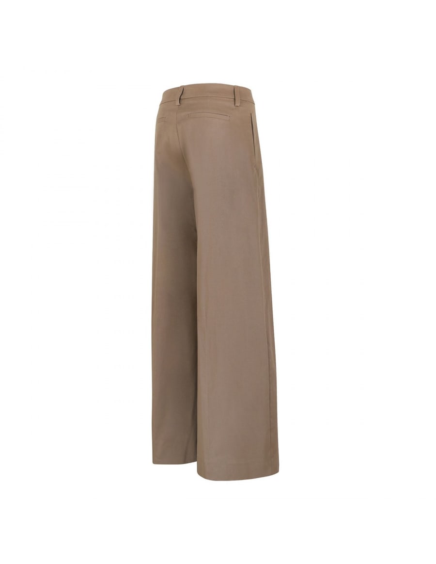 THE LATEST Deva gabardine pants, view 3