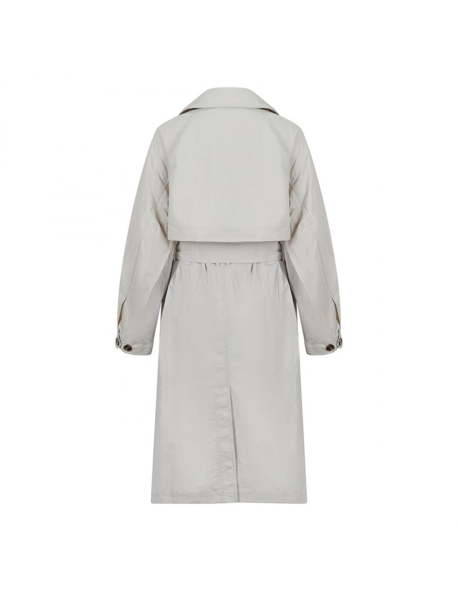 BARBOUR Layla trench coat, view 3