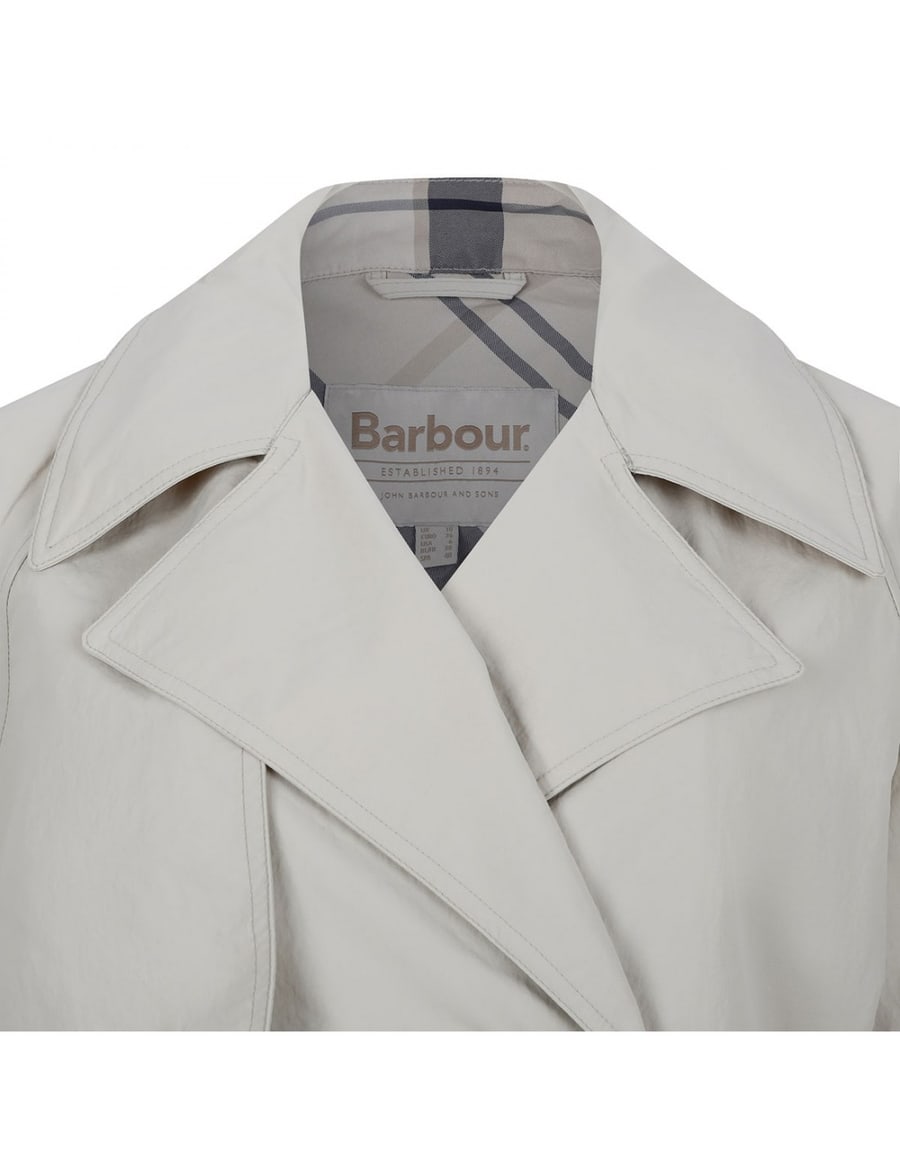 BARBOUR Layla trench coat, view 4