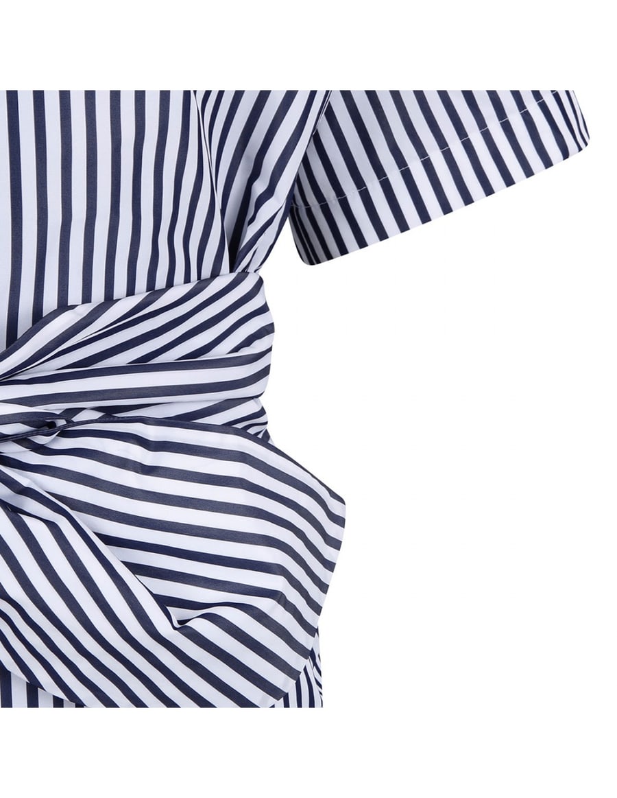 PATOU Faille knotted shirt, view 5
