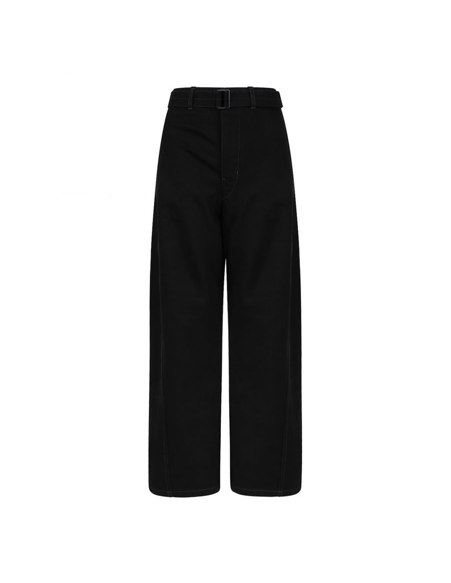 Lemaire Twisted belted pants, view 2