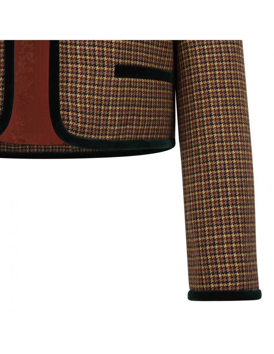Valentino Garavani Houndstooth wool jacket, view 3