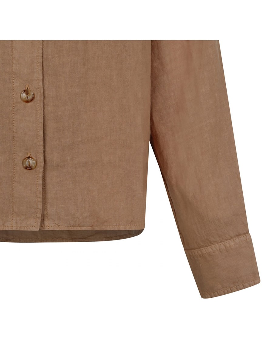 FORTELA Linen military shirt, view 5