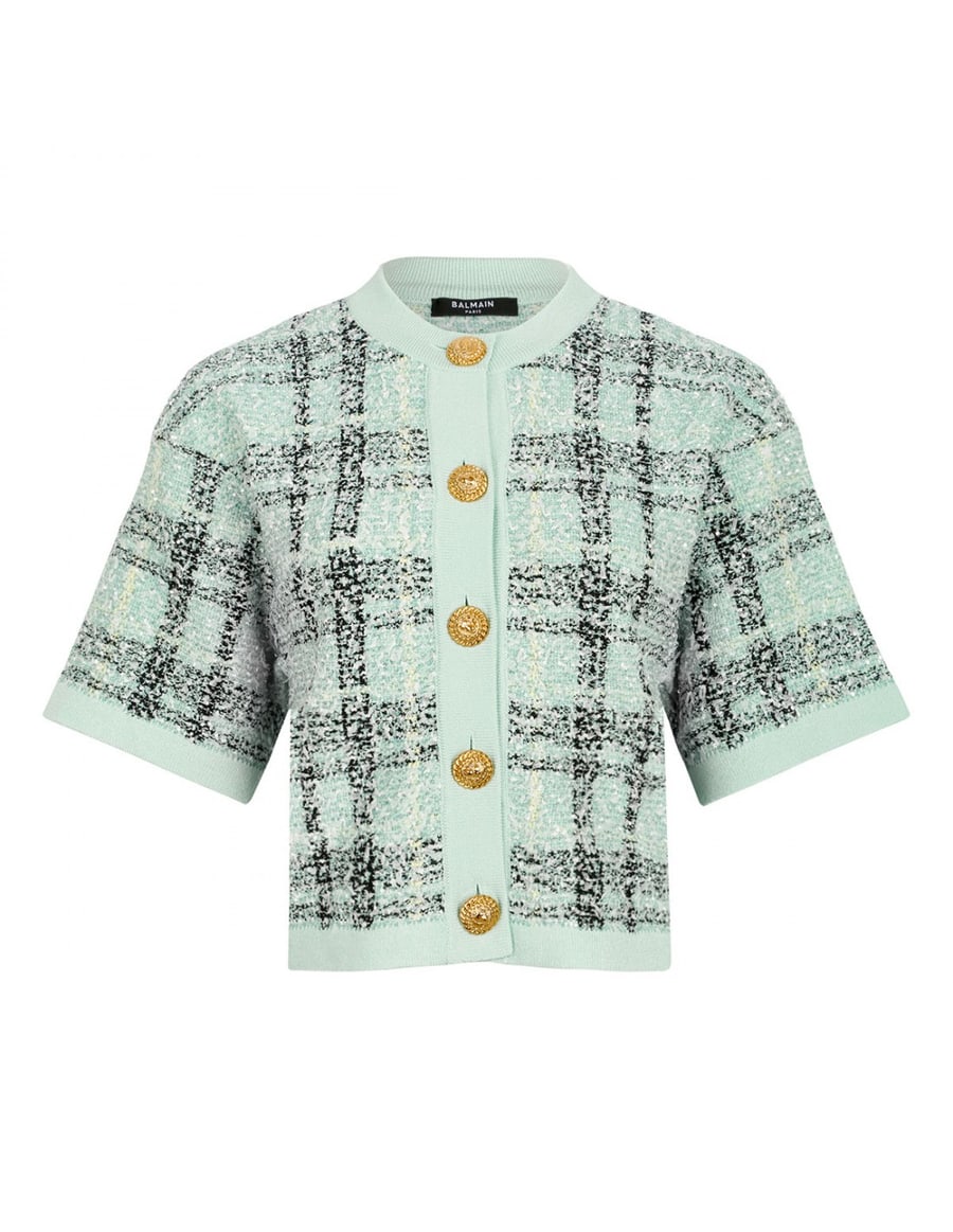 Balmain Light tweed top, view 2