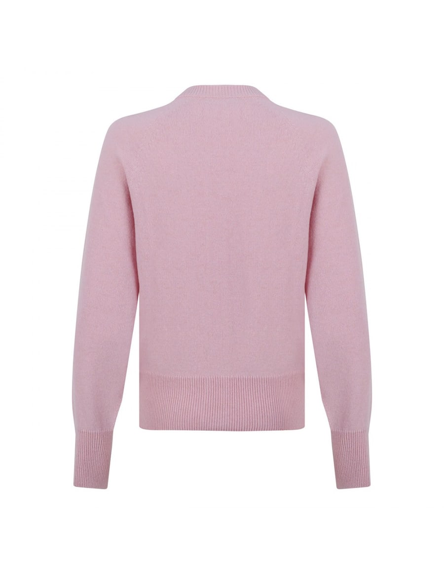 Balmain Buttoned eco-cashmere cardigan, view 3
