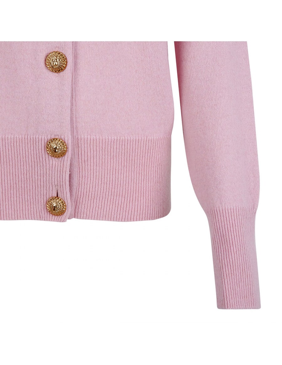 Balmain Buttoned eco-cashmere cardigan, view 5
