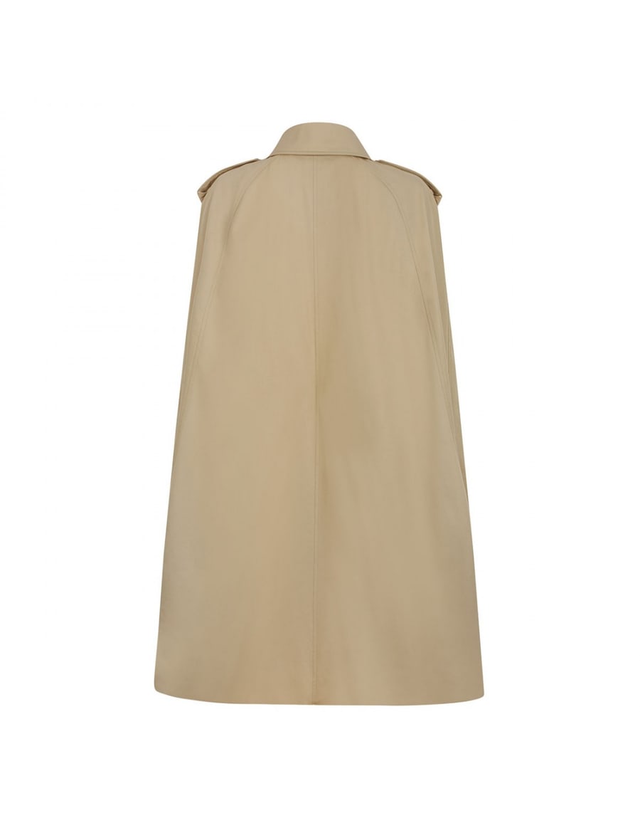 Burberry Belmont gabardine trench cape, view 3