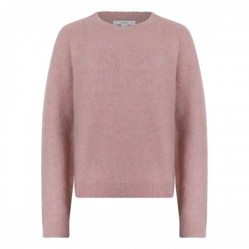 VINCE Brushed alpaca-blend sweater
