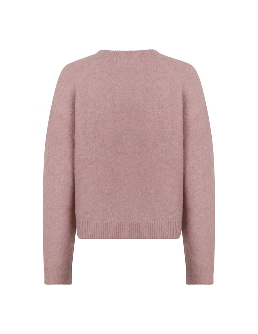VINCE Brushed alpaca-blend sweater, view 3