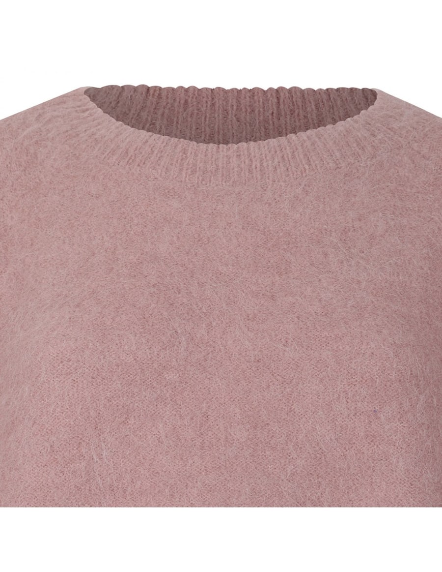 VINCE Brushed alpaca-blend sweater, view 4