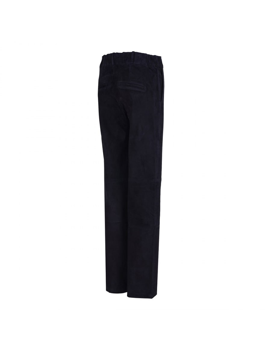 ARMA Jenna stretch suede pants, view 3