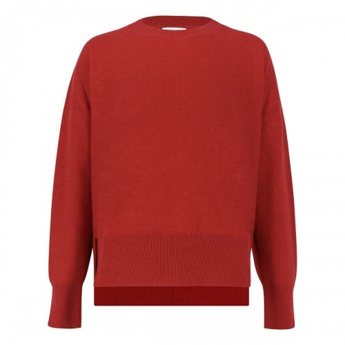 BARRIE Red cashmere sweater