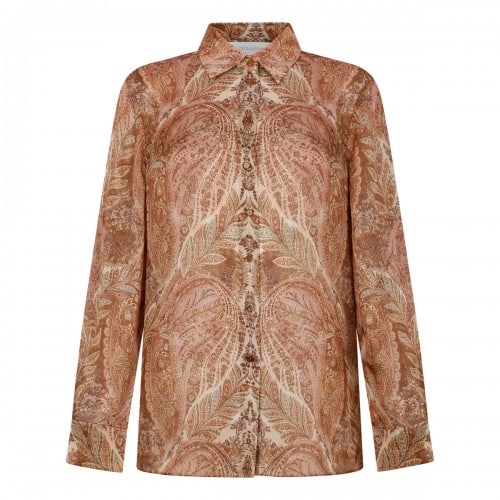 Zimmermann Hypnotic satin shirt