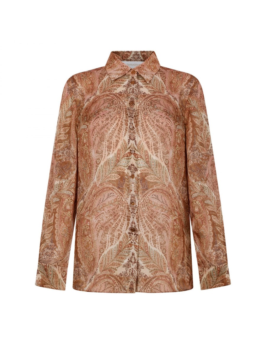 Zimmermann Hypnotic satin shirt, view 2