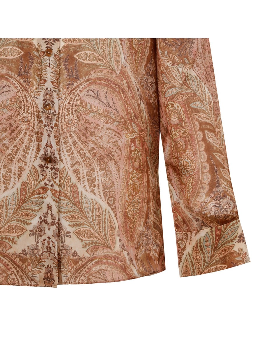 Zimmermann Hypnotic satin shirt, view 5