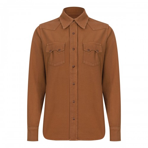 FORTELA Toledo brushed wool shirt