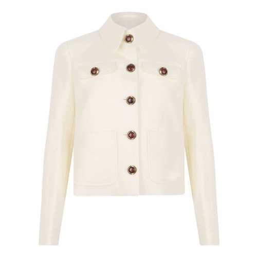 FORTELA Brushed wool jacket
