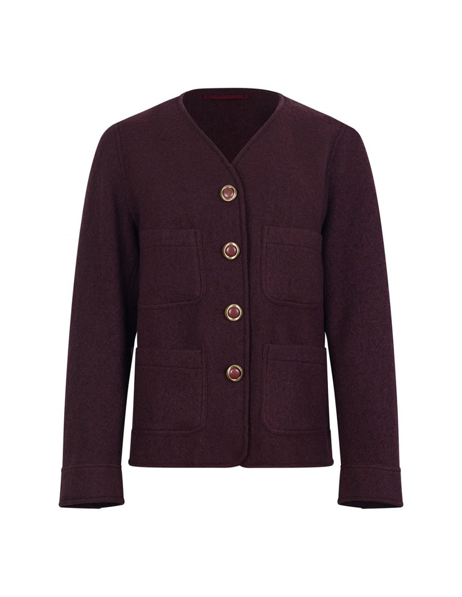 FORTELA Wool slim jacket, view 2