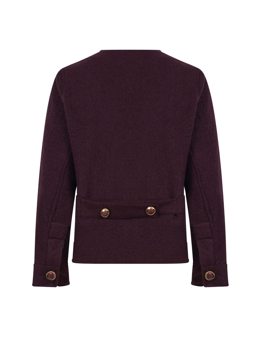 FORTELA Wool slim jacket, view 3
