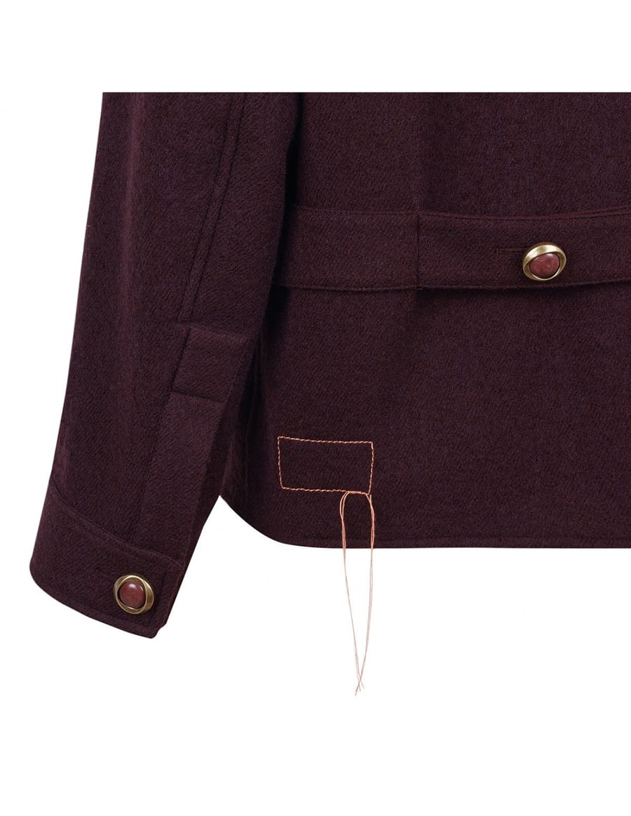 FORTELA Wool slim jacket, view 5