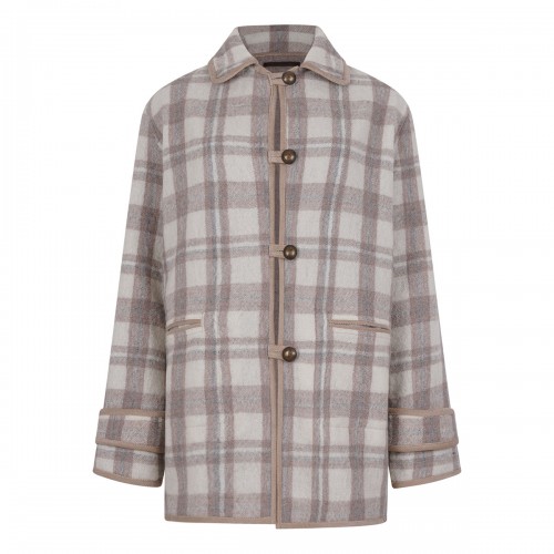 FORTELA Check wool jacket