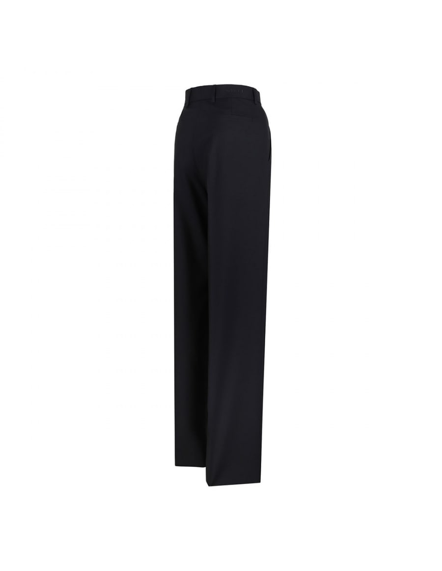 Gucci Navy wool pants, view 3
